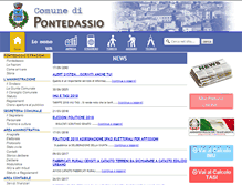 Tablet Screenshot of comune.pontedassio.im.it
